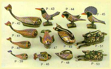 Lacquerware - Boxes (Whale, Tapien, Swan, Deer)