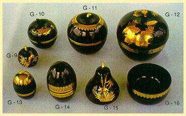 Lacquerware - Boxes (Fruit Shaped)