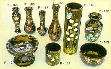 Lacquerware - Vases, Khantoke, Bowls