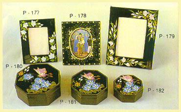 Lacquerware - Picture Frames, Hexagonal Boxes