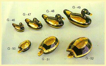 Lacquerware - Boxes (Duck, Turtle)