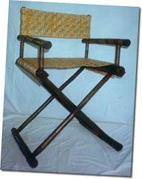 Bamboo Polo Chair with Reed